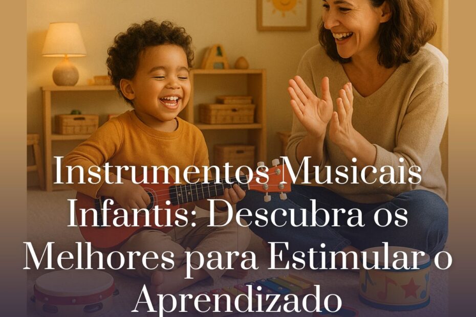 Instrumentos Musicais Infantis Descubra os Melhores para Estimular o Aprendizado