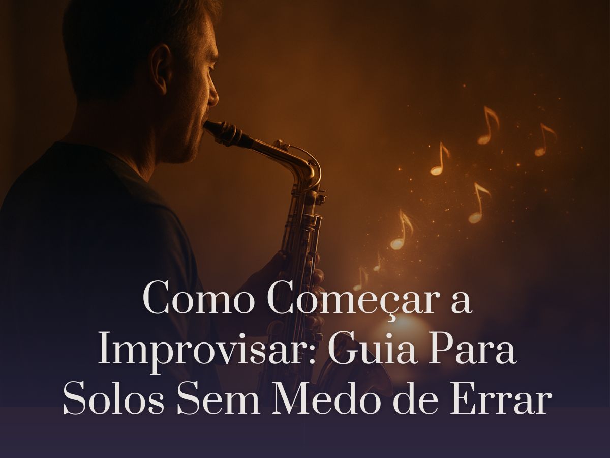 Como Começar a Improvisar: Guia Para Solos Sem Medo de Errar Como Começar a Improvisar Guia Para Solos Sem Medo de Errar