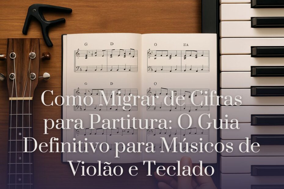 Como Migrar de Cifras para Partitura O Guia Definitivo para Músicos de Violão e Teclado