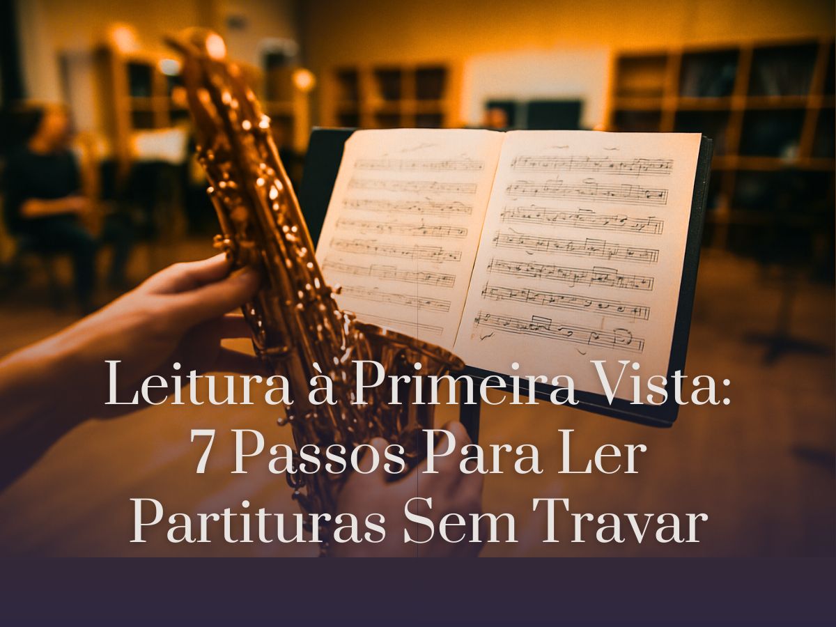 Leitura à Primeira Vista 7 Passos Para Ler Partituras Sem Travar