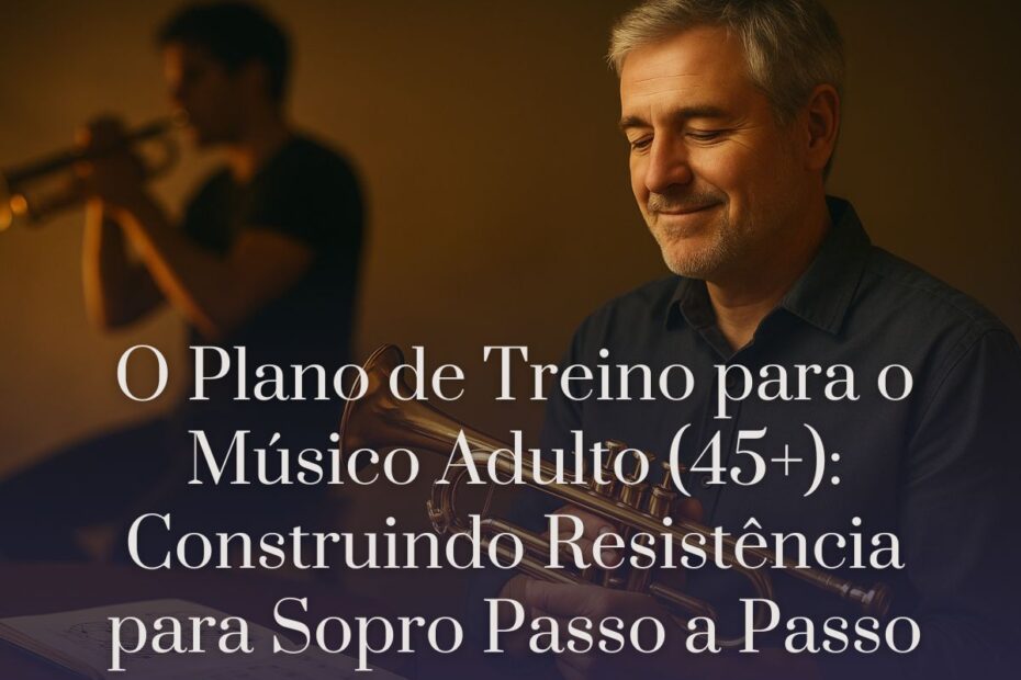 O Plano de Treino para o Músico Adulto (45+) Construindo Resistência para Sopro Passo a Passo