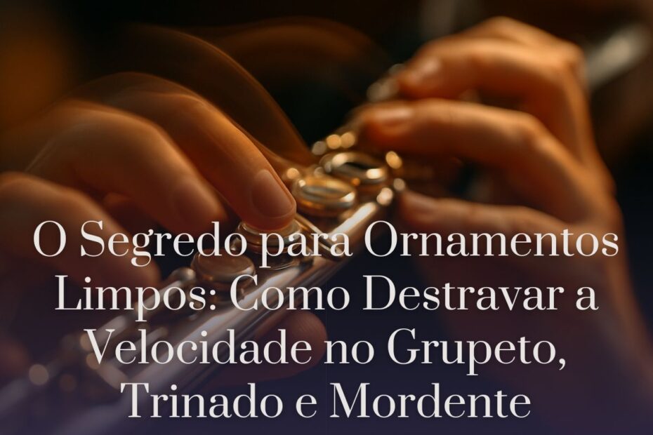 O Segredo para Ornamentos Limpos Como Destravar a Velocidade no Grupeto, Trinado e Mordente