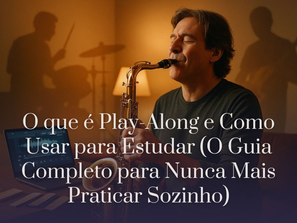 O que é Play-Along e Como Usar para Estudar (O Guia Completo para Nunca Mais Praticar Sozinho)
