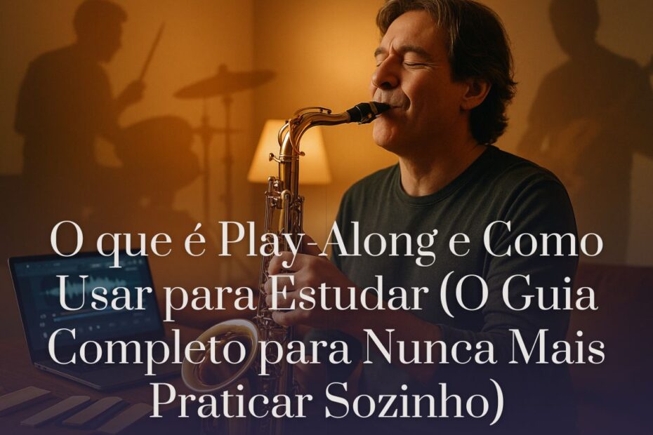O que é Play-Along e Como Usar para Estudar (O Guia Completo para Nunca Mais Praticar Sozinho)