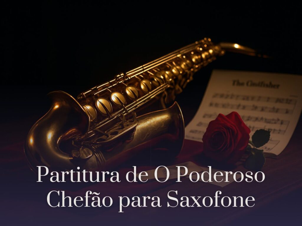 Partitura de O Poderoso Chefão para Saxofone