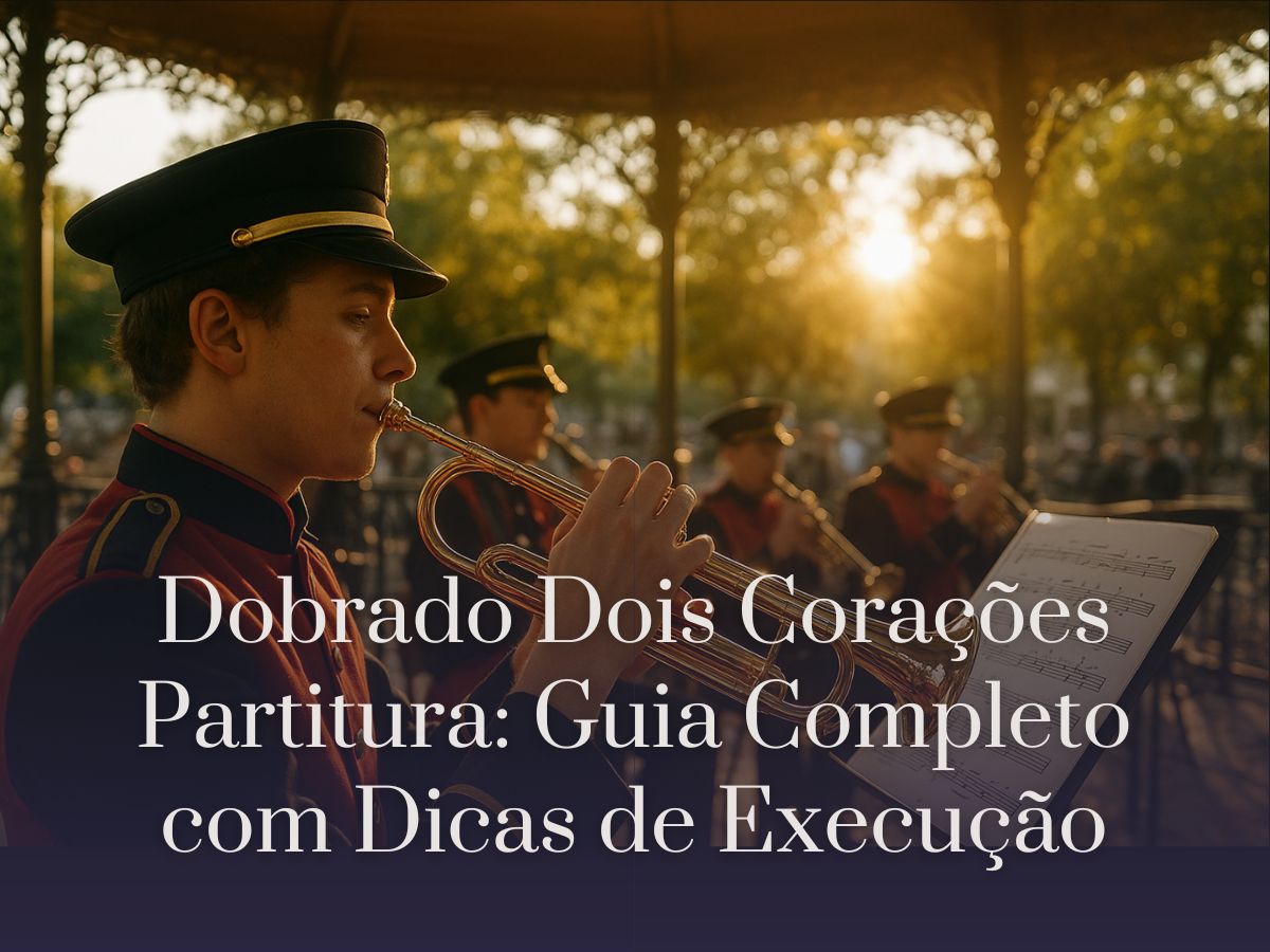 Dobrado Dois Corações Partitura Guia Completo com Dicas de Execução