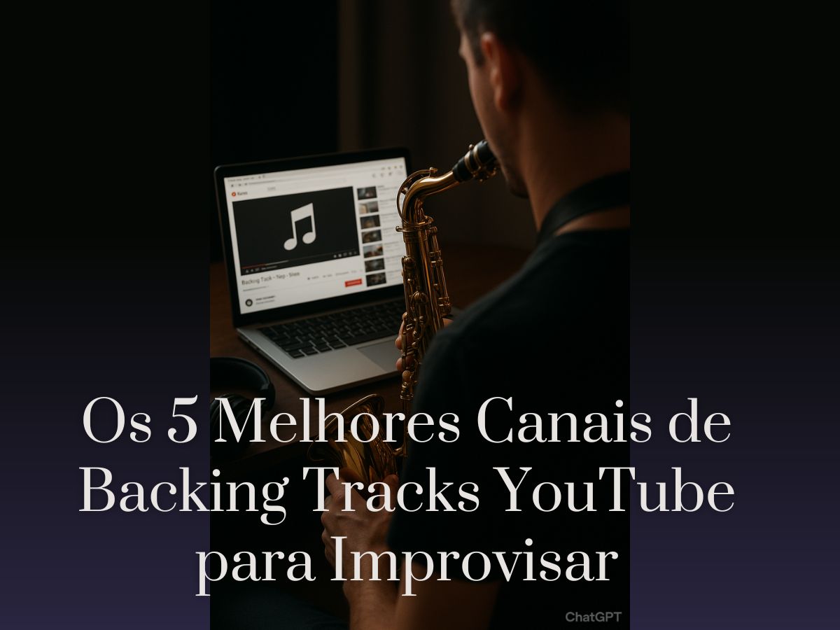 Os 5 Melhores Canais de Backing Tracks YouTube para Improvisar