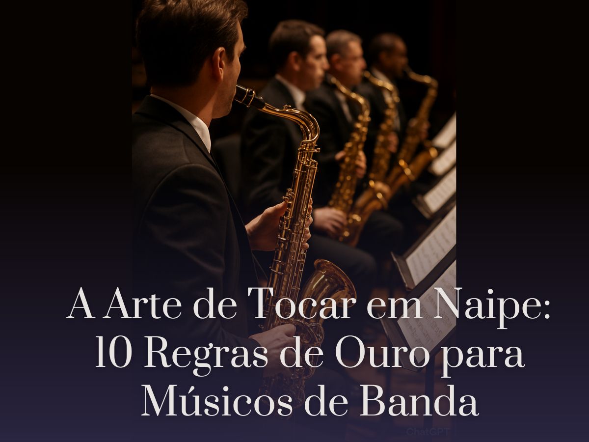 A Arte de Tocar em Naipe 10 Regras de Ouro para Músicos de Banda