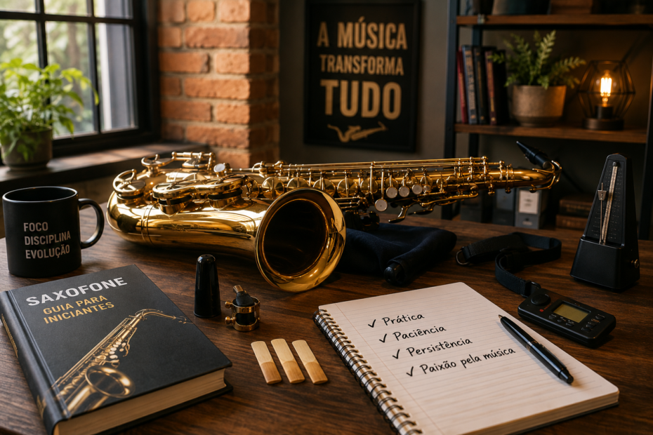 Como começar no saxofone