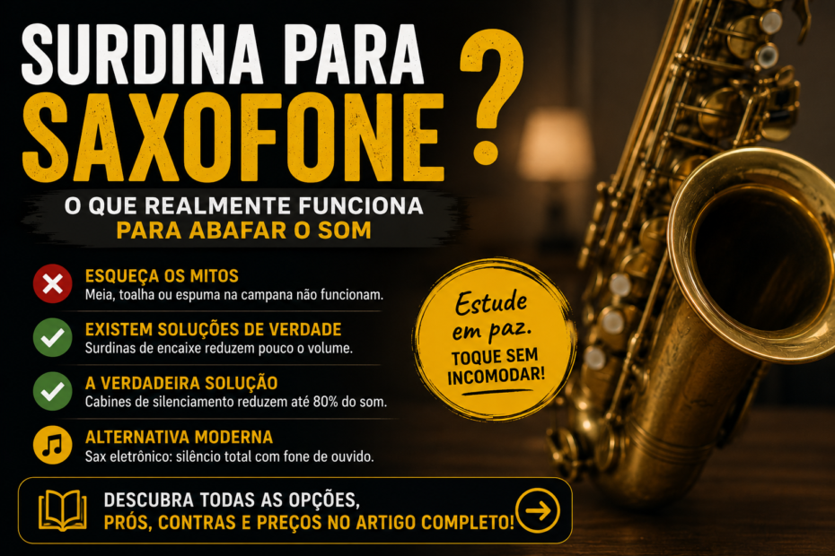 Surdina para Saxofone