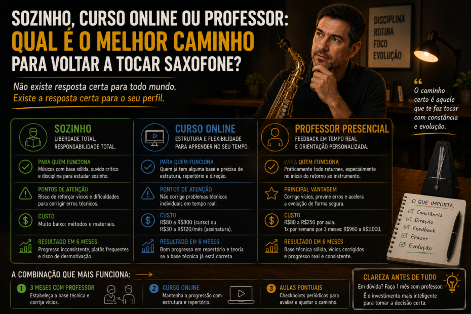 Curso de Saxofone Online