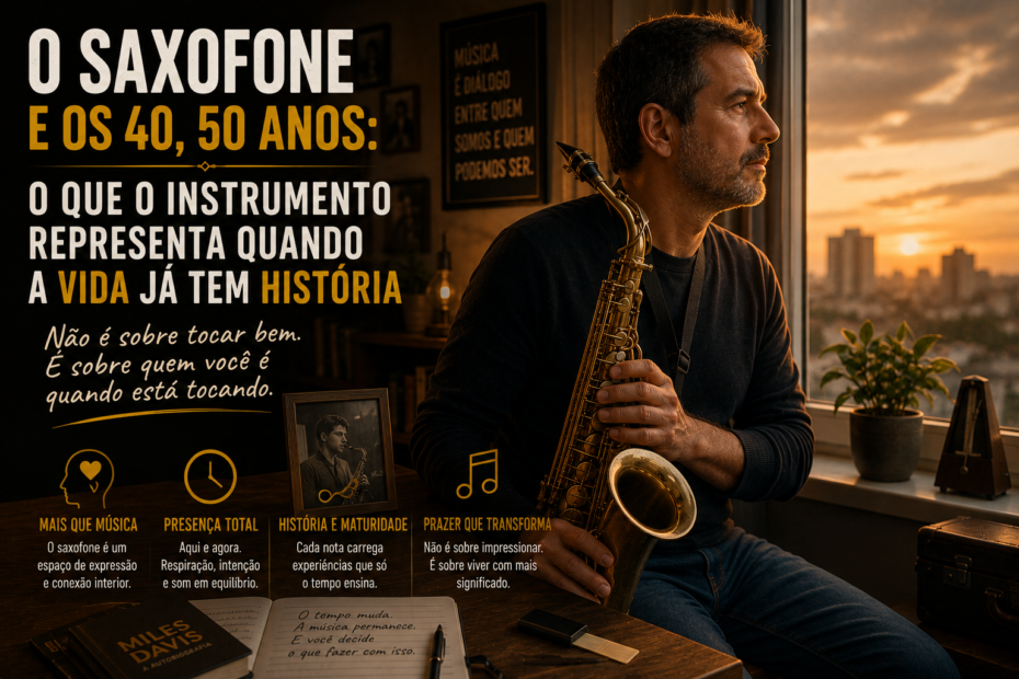 Saxofone Depois dos 40