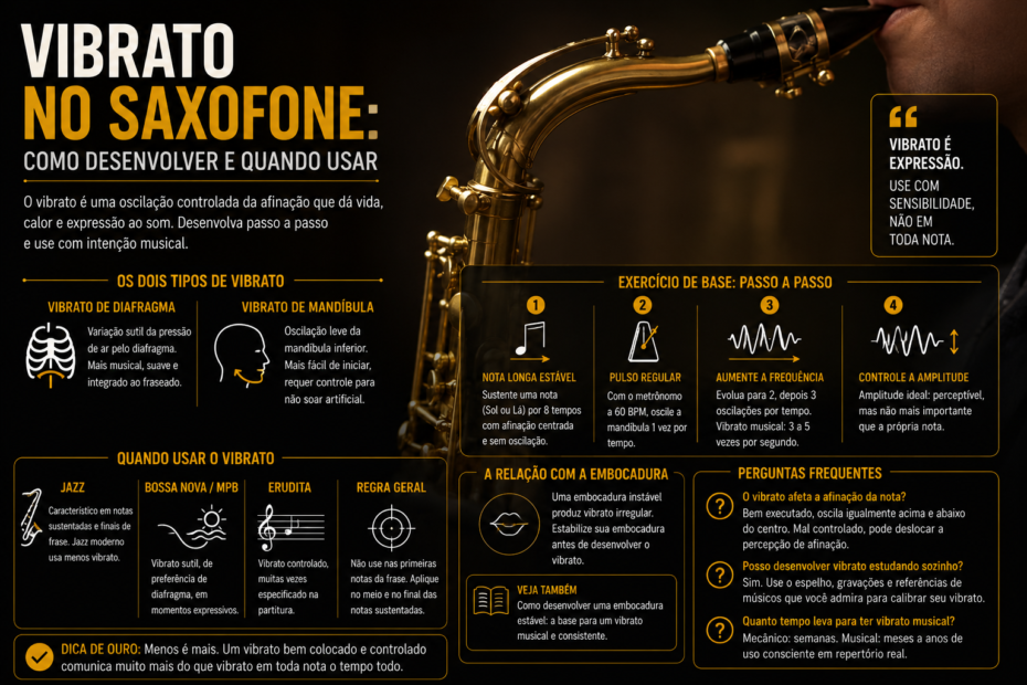 Vibrato no Saxofone